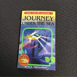 Vintage Choose Your Own Adventure Journey Under the Sea R. A. Montgomery Book
